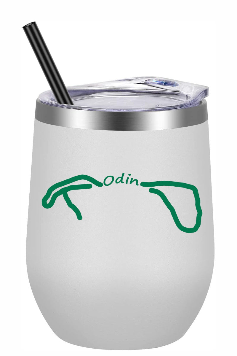 Custom Pet Ears Wine Tumbler – Made from Your Pet’s Photo