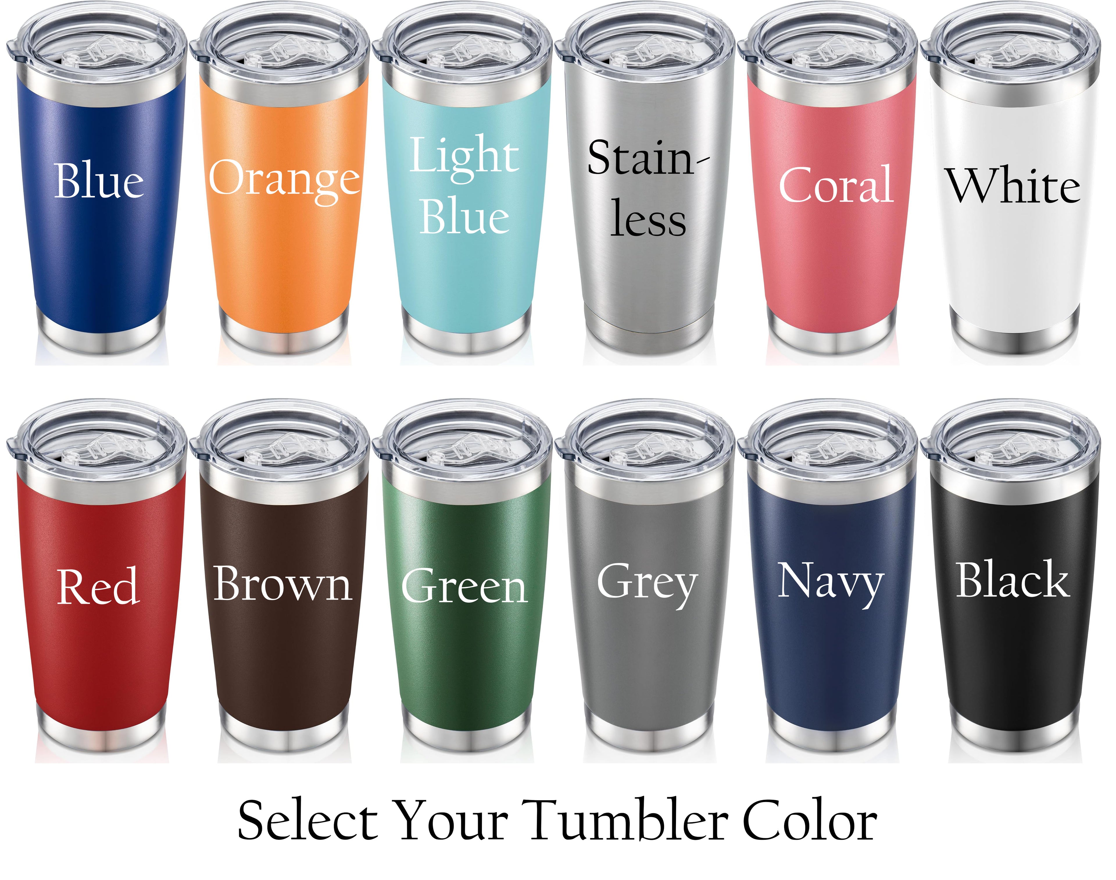 Custom Pet Ears 20 oz Tumbler – Made from Your Pet’s Photo